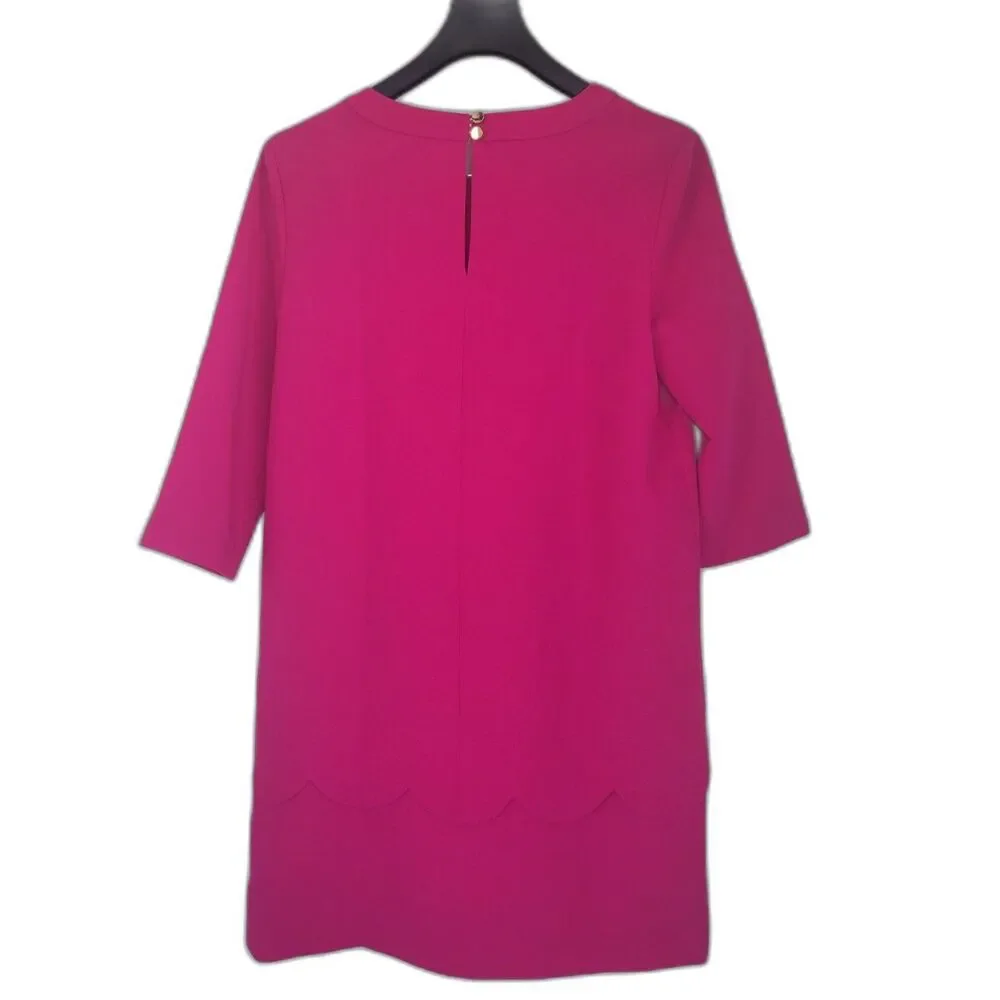 Kate Spade Demi Shift Scalloped Edge Dress